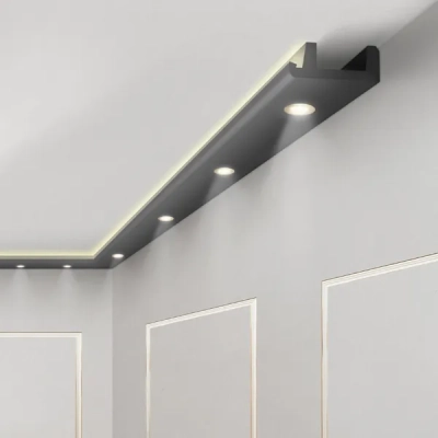 10 Meter Profil für Halogenlampe indirekte Beleuchtung OL-18